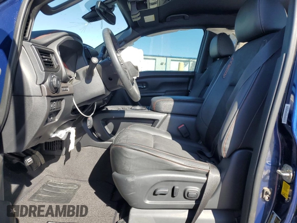 2021 Nissan Titan Pro-4X с VIN 1N6AA1ED1MN510768, выставлен на аукционе Copart как лот 77556484 с пробегом 57 540 миль миль и Списание • Salvage title. История ставок и продаж доступна на DreamBid. Изображение 7.