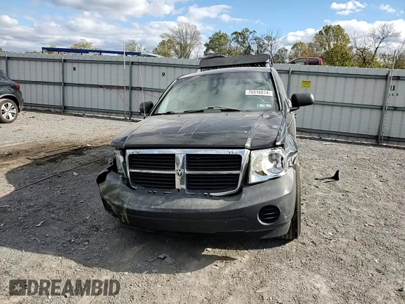 2007 Dodge Durango SXT with VIN 1D8HD38P57F520732, listed as a Copart auction lot 76516814 with 134,703 mi miles and Salvage title. Bid and sale history available at DreamBid. Image 12.