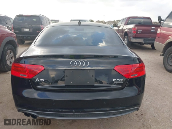 2016 Audi A5 Premium Plus with VIN WAUM2AFR9GA043714, listed as a IAAI auction lot 41507270 with 35,270 mi miles. Bid and sale history available at carsss.com. Image 16.
