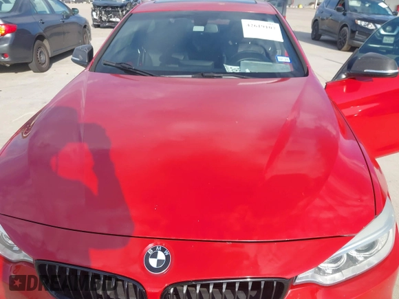 2015 BMW 4 Series 428i with VIN WBA3N7C59FK222397, listed as a IAAI auction lot 42619107 with 79,059 mi miles and . Bid and sale history available at DreamBid. Image 6.