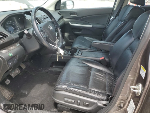2014 Honda CR-V EX-L with VIN 2HKRM4H72EH637437, listed as a Copart auction lot 52872165 with 106,052 mi miles and Salvage Title. Bid and sale history available at carsss.com. Image 7.