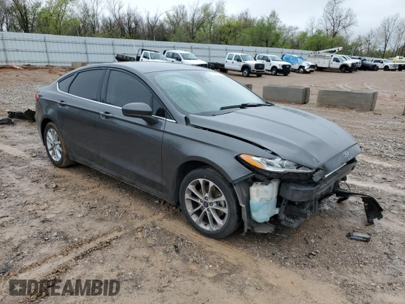 2020 Ford Fusion SE with VIN 3FA6P0HD3LR254938, listed as a Copart auction lot 50788375 with 0 mi miles and Salvage Title. Bid and sale history available at carsss.com. Image 4.