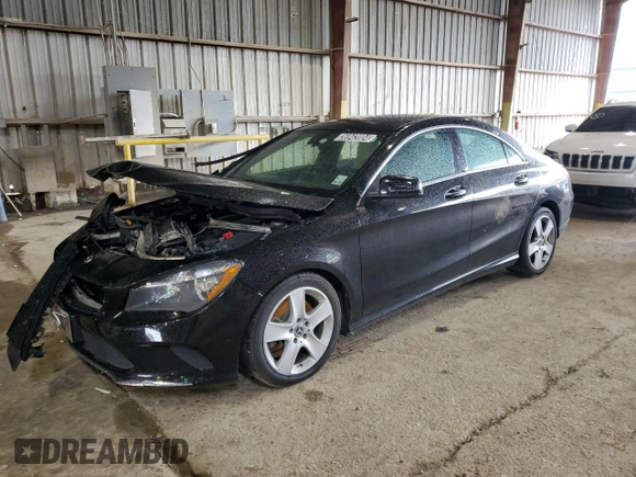 2018 Mercedes-Benz CLA 250 with VIN WDDSJ4EB9JN631573, listed as a Copart auction lot 36942004 with 107,811 mi miles and . Bid and sale history available at DreamBid. Image 1.