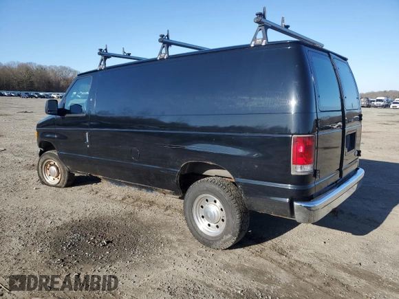 2005 Ford Econoline Cargo with VIN 1FTNE24L35HA02728, listed as a Copart auction lot 49546295 with 154,207 mi miles and Clean Title. Bid and sale history available at carsss.com. Image 2.