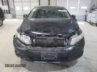 2012 Honda Civic EX-L with VIN 19XFB2F93CE004657, listed as a Copart auction lot 53540115 with 199,443 mi miles and Salvage Title. Bid and sale history available at DreamBid. Image 5.