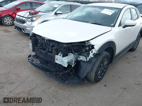 2023 Mazda CX-30 S z VIN 3MVDMBAM6PM572425, wystawiony jako IAAI lot #41833170 z przebiegiem 18 307 mil mil oraz . Historia ofert i sprzedaży dostępna na DreamBid. Obrazek 6.