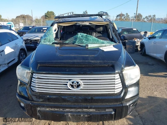 2014 Toyota Tundra 4WD Truck Platinum with VIN 5TFAY5F13EX411952, listed as a IAAI auction lot 41622110 with NaN miles. Bid and sale history available at carsss.com. Image 16.