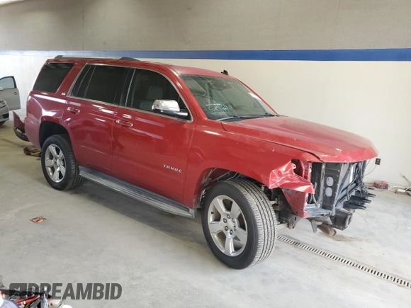 2015 Chevrolet Tahoe LTZ z VIN 1GNSKCKC0FR103622, wystawiony jako Copart lot #54217505 z przebiegiem 126 220 mil mil oraz Szkoda całkowita • Salvage title. Historia ofert i sprzedaży dostępna na DreamBid. Obrazek 4.