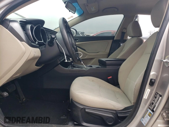 2014 Kia Optima LX with VIN 5XXGM4A77EG331363, listed as a Copart auction lot 53733755 with 135,081 mi miles and Salvage title. Bid and sale history available at DreamBid. Image 7.