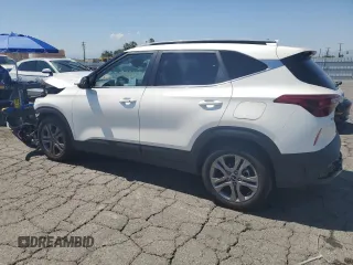 2023 Kia Seltos S with VIN KNDEU2AA9P7432889, listed as a Copart auction lot 56250285 with 25,074 mi miles and Salvage title. Bid and sale history available at DreamBid. Image 2.