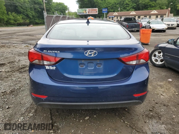2015 Hyundai Elantra SE z VIN 5NPDH4AE7FH614759, wystawiony jako Copart lot #58967455 z przebiegiem 85 725 mil mil oraz Szkoda całkowita • Salvage title. Historia ofert i sprzedaży dostępna na DreamBid. Obrazek 6.