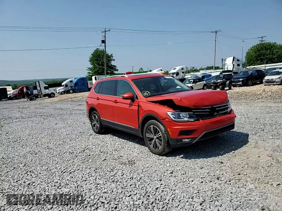 2018 Volkswagen Tiguan SEL with VIN 3VV2B7AXXJM220365, listed as a Copart auction lot 60486055 with 92,006 mi miles and Salvage title. Bid and sale history available at DreamBid. Image 14.