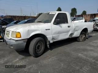 2002 Ford Ranger XL Fleet with VIN 1FTYR10E02PA63992, listed as a Copart auction lot 74987714 with 188,731 mi miles and Salvage Title. Bid and sale history available at carsss.com. Image 1.