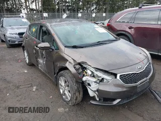 2015 Kia Forte 5-Door EX with VIN KNAFX5A85F5289490, listed as a IAAI auction lot 41498806 with 94,708 mi miles. Bid and sale history available at carsss.com. Image 1.