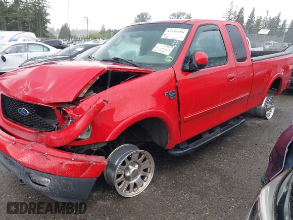 2002 Ford F-150 XL with VIN 2FTRX18L02CA71900, listed as a IAAI auction lot 42246694 with 44,651 mi miles and . Bid and sale history available at DreamBid. Image 2.