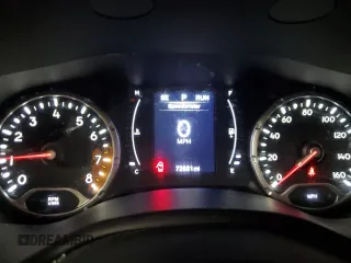 2017 Jeep Renegade Sport with VIN ZACCJBAB1HPG23090, listed as a Copart auction lot 52855115 with 72,821 mi miles and Salvage Title. Bid and sale history available at carsss.com. Image 9.