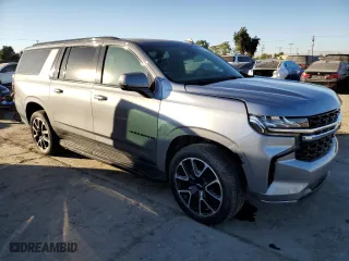 2022 Chevrolet Suburban RST with VIN 1GNSKEKD7NR282972, listed as a Copart auction lot 80251414 with 42,165 mi miles and Salvage Title. Bid and sale history available at carsss.com. Image 4.