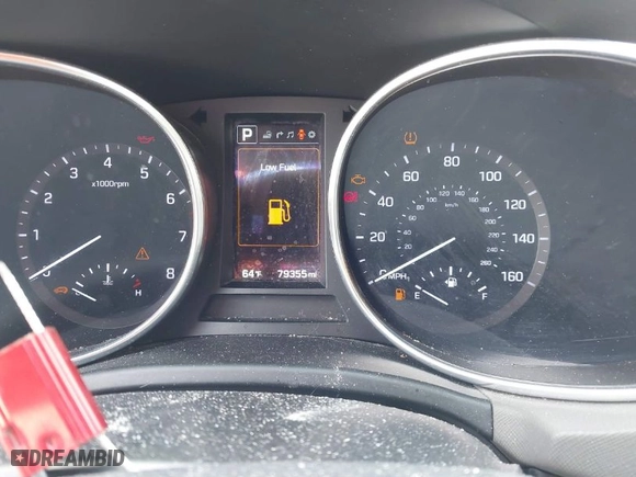 2018 Hyundai Santa Fe Sport 2.4L with VIN 5NMZUDLB9JH066323, listed as a IAAI auction lot 41768191 with 79,355 mi miles. Bid and sale history available at carsss.com. Image 7.