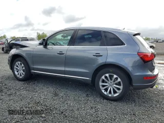2015 Audi Q5 Premium Plus with VIN WA1LFAFP3FA142104, listed as a Copart auction lot 56766855 with 73,111 mi miles and Salvage title. Bid and sale history available at DreamBid. Image 2.