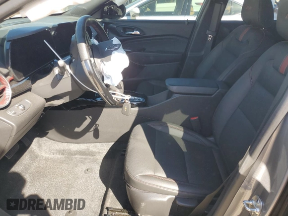 2024 Chevrolet Trax 2RS with VIN KL77LJE20RC126048, listed as a Copart auction lot 50442625 with 23,819 mi miles and Salvage Title. Bid and sale history available at DreamBid. Image 7.