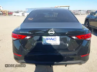 2025 Nissan Sentra S with VIN 3N1AB8BV6SY262493, listed as a IAAI auction lot 41392051 with 942 mi miles and . Bid and sale history available at DreamBid. Image 16.