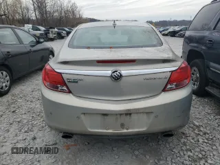 2011 Buick Regal CXL Turbo TO1 with VIN W04GV5EV6B1111998, listed as a Copart auction lot 82573454 with 172,952 mi miles and Clean Title. Bid and sale history available at carsss.com. Image 6.