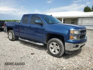2015 Chevrolet Silverado 1500 LT with VIN 1GCVKREC9FZ384808, listed as a Copart auction lot 54905845 with 191,317 mi miles and Salvage Title. Bid and sale history available at DreamBid. Image 4.
