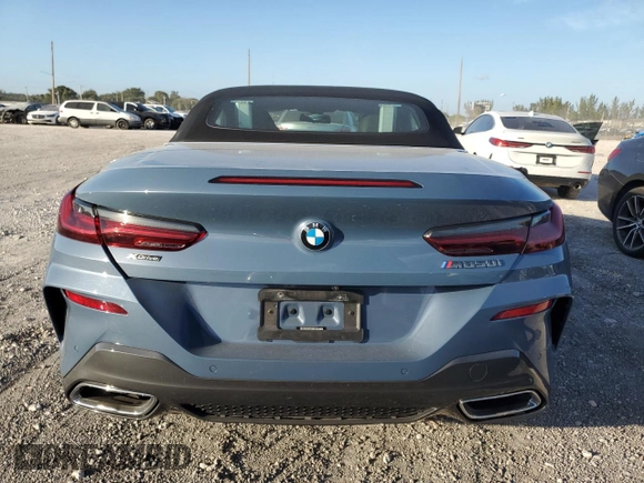 2019 BMW 8 Series M850i xDrive with VIN WBAFY4C50KBX39181, listed as a Copart auction lot 43533615 with Not provided miles and Salvage title. Bid and sale history available at DreamBid. Image 6.