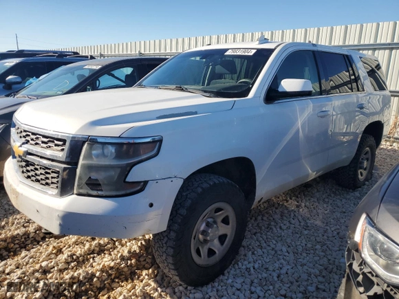 2017 Chevrolet Tahoe Commercial with VIN 1GNSKFEC3HR215282, listed as a Copart auction lot 79831904 with 135,876 mi miles and Clean Title. Bid and sale history available at carsss.com. Image 1.