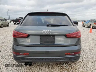 2018 Audi Q3 Premium Plus with VIN WA1HCCFS7JR022640, listed as a Copart auction lot 53517985 with 52,513 mi miles and Salvage Title. Bid and sale history available at carsss.com. Image 6.