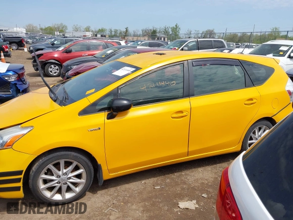 2014 Toyota Prius Two with VIN JTDZN3EU6EJ006859, listed as a IAAI auction lot 42111440 with 445,042 mi miles and . Bid and sale history available at DreamBid. Image 14.