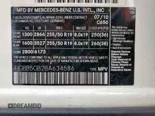 2011 Mercedes-Benz M 350 z VIN 4JGBB5GB2BA634586, wystawiony jako Copart lot #56959875 z przebiegiem 145 893 mil mil oraz Szkoda całkowita • Salvage title. Historia ofert i sprzedaży dostępna na DreamBid. Obrazek 13.