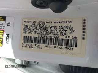 2010 Toyota Corolla with VIN 1NXBU4EE5AZ273756, listed as a IAAI auction lot 41311446 with 76,524 mi miles. Bid and sale history available at carsss.com. Image 9.
