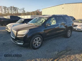 2016 GMC Acadia SLT with VIN 1GKKRSKD0GJ107522, listed as a Copart auction lot 76580054 with 105,414 mi miles and Salvage Title. Bid and sale history available at carsss.com. Image 1.