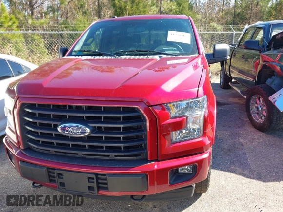 2017 Ford F-150 XL with VIN 1FTEW1EG0HFB05453, listed as a IAAI auction lot 41258902 with 120,411 mi miles. Bid and sale history available at carsss.com. Image 12.