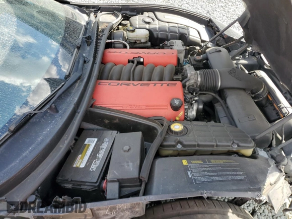 2003 Chevrolet Corvette Z06 with VIN 1G1YY12SX35132165, listed as a Copart auction lot 75960994 with 145,382 mi miles and Salvage Title. Bid and sale history available at carsss.com. Image 12.