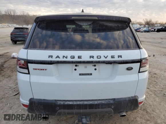 2017 Land Rover Range Rover Sport HSE Dynamic with VIN SALWV2FV9HA686404, listed as a Copart auction lot 84302614 with 100,855 mi miles and Salvage Title. Bid and sale history available at carsss.com. Image 6.