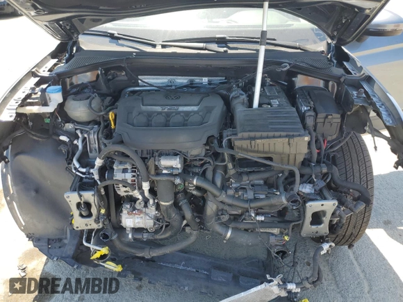 2021 Volkswagen Tiguan S with VIN 3VV0B7AX8MM010519, listed as a Copart auction lot 59809805 with 53,595 mi miles and Salvage title. Bid and sale history available at DreamBid. Image 12.