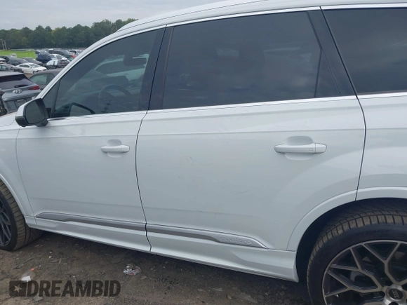 2023 Audi Q7 Premium Plus with VIN WA1LCBF70PD001716, listed as a IAAI auction lot 40373883 with 35,480 mi miles and . Bid and sale history available at DreamBid. Image 14.