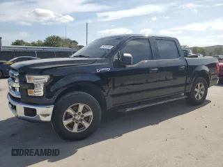2017 Ford F-150 XL with VIN 1FTEW1C88HFB34484, listed as a Copart auction lot 54591985 with 154,633 mi miles and Clean Title. Bid and sale history available at carsss.com. Image 1.