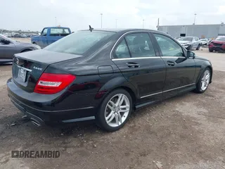 2013 Mercedes-Benz C 300 Sport with VIN WDDGF8AB3DA783106, listed as a IAAI auction lot 41911478 with 117,062 mi miles and . Bid and sale history available at carsss.com. Image 4.
