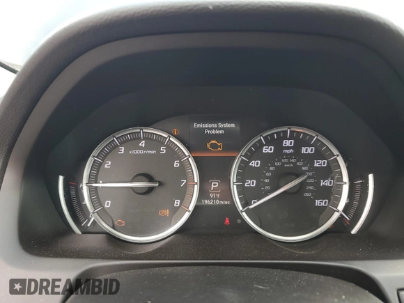 2015 Acura TLX Technology with VIN 19UUB3F53FA004578, listed as a Copart auction lot 62576695 with 196,210 mi miles and Clean title. Bid and sale history available at DreamBid. Image 9.