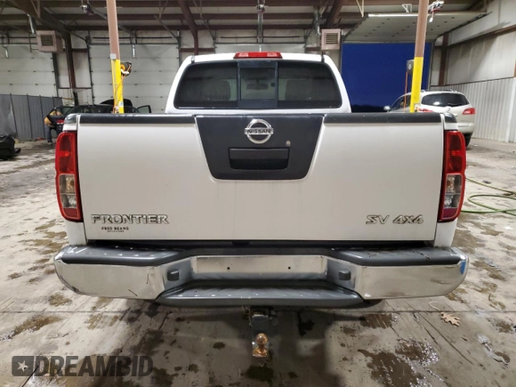 2012 Nissan Frontier SV with VIN 1N6AD0CW4CC400927, listed as a Copart auction lot 81705974 with 138,876 mi miles and Salvage title. Bid and sale history available at DreamBid. Image 6.