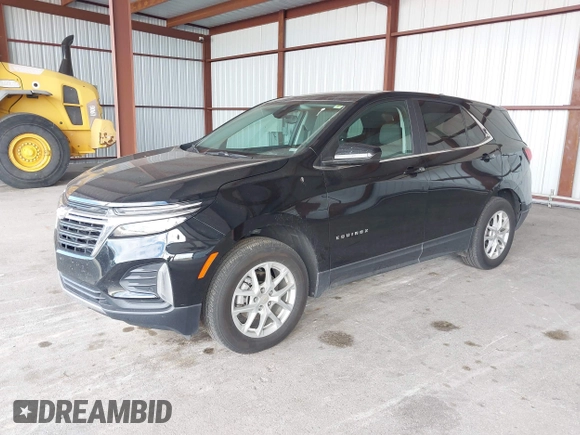 2024 Chevrolet Equinox LT with VIN 3GNAXUEG7RL339245, listed as a IAAI auction lot 42150507 with 22,621 mi miles and . Bid and sale history available at DreamBid. Image 17.