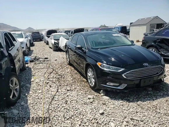 2017 Ford Fusion Hybrid SE with VIN 3FA6P0LU1HR266939, listed as a Copart auction lot 61018305 with 121,293 mi miles and Salvage title. Bid and sale history available at DreamBid. Image 13.
