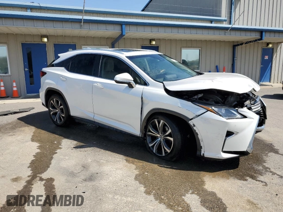 2018 Lexus RX with VIN 2T2BZMCA7JC150877, listed as a Copart auction lot 51517245 with 53,876 mi miles and Salvage Title. Bid and sale history available at carsss.com. Image 4.