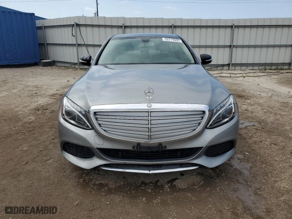 2015 Mercedes-Benz C-Class C 300 with VIN 55SWF4JB2FU088994, listed as a Copart auction lot 52219555 with 158,461 mi miles and Clean Title. Bid and sale history available at carsss.com. Image 5.