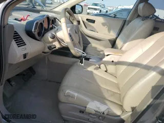 2004 Nissan Murano SL with VIN JN8AZ08W44W324627, listed as a Copart auction lot 83702564 with 138,777 mi miles and Salvage Title. Bid and sale history available at carsss.com. Image 7.