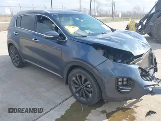 2018 Kia Sportage EX z VIN KNDPN3AC1J7442367, wystawiony jako IAAI lot #41528718 z przebiegiem 90 647 mil mil oraz . Historia ofert i sprzedaży dostępna na DreamBid. Obrazek 1.