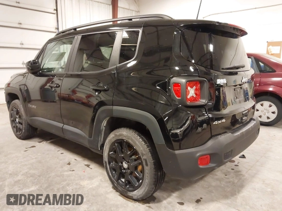 2021 Jeep Renegade 80th Anniversary z VIN ZACNJDBB7MPM53604, wystawiony jako IAAI lot #41909531 z przebiegiem 44 668 mil mil oraz . Historia ofert i sprzedaży dostępna na DreamBid. Obrazek 3.